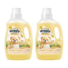 허글리 초고농축 액상 세탁세제 허글리선샤인, 2개, 3L 2개, 3L