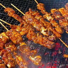 맛잽이식품 닭불갈비왕꼬지 600g (매운맛/6꼬치), 1개