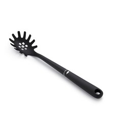 OXO Good Grips 나일론 스퀘어 뒤집개 — 귀리 145509, Spaghetti Server, Black