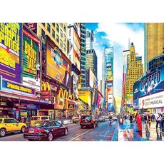 RoSE 미국매장정품+ Art RoseArt - 코닥 프리미엄 타임 스퀘어 성인용 1000피스 직소 퍼즐 1887721