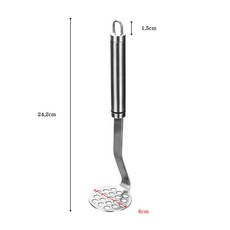 馬鈴薯/地瓜/南瓜搗泥器 擠壓式食物泥製作器, 1個, 304壓泥器
