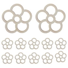 자수실 정리함 나무 카드 홀더 바느질 공예 보관 랙, 1개, 기본