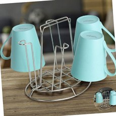 컵걸이 컵 꽂이 정리대 컵거치대 선반, 1개