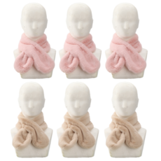 오뜨앙쥬 아동용 오뜨 비드엔 밍크 목도리 02종 03세트