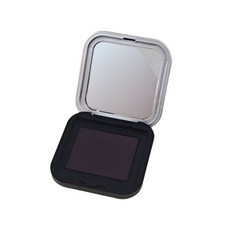 DIY彩妝分裝空盒磁吸式眼影腮紅收納盤，多功能彩妝替換盒，打造個人專屬彩妝盤, 1個, L號啞黑空盒