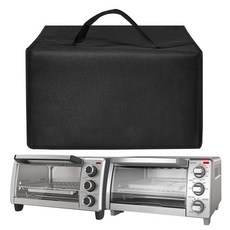 블랙데커 에어 프라이 TO1313SBDTO1787SS 전기 프라이어 보일러 토스터 오븐용 커버 오븐 뚜껑 내열 방수 나일론 케이스 블랙, Black