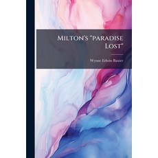 (영문도서)Milton's "paradise Lost" Paperback, Hutson Street Press, English, 9781024563542