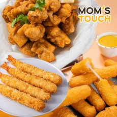 [맘스터치] 2세트 구매 사은품_집에서 먹기 좋은 대용량 치킨 골라담기, 03. 순살치킨1kg+텐더1kg+치즈스틱 1kg