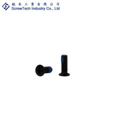 【銳禾】M3x9沉頭/皿頭十字槽機械牙鍍黑鋅螺絲100入組，工廠直營，防鬆耐用，適用於精密組裝, 1個