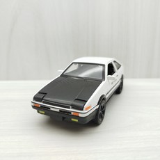 宅米吉 全新盒裝現貨 1:36 豐田 TOYOTA AE86 白色 合金 模型車 (聲光車) 玩具 兒童 收藏 交通, 1個