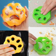 옷먼지 제거 흡착 실리콘 패드 세탁기 건조기 사용가능 털 먼지, 1개, 상세페이지 참조