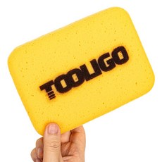 툴리고 고급 해면 스펀지 타일 줄눈 스폰지 메지 작업, 10개, 라운드 노랑 40mm