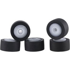 5개 조각 테이프 레코더 핀치 롤러 휠 고무 압력 레코더 벨트 풀리 세트 교체, 5개 조각 테이프 레코더 핀치 롤러 휠 고무 압력 레코