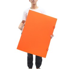 미술 포트폴리오 초대형 화구 도화지 보관 A2 가방 그림 손잡이 미대생, 05.핸드백 더블버클 A2(그린 20페이지)