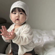 구루구루 아기 여아 남아 썸머 여름 가디건