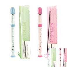 더아이 삼익악기 소프라노 리코더 G 저먼식 음악교구 교육용악기 초등악기, 그린