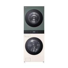 LG 트롬 AI 오브제컬렉션 워시타워 25/25kg WA2525EGHF (O), 네이처베이지/네이처그린