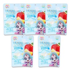 캐치티니핑 하츄핑의 딸기칩 초롱핑의 사과칩 뽀니핑의 배칩, 15g, 5개