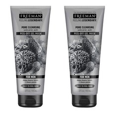프리맨 포어 클리어링 필오프 젤 마스크, 2개, 175ml