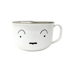 짱구 논슬립 스텐면기 - 흰둥이, 1개