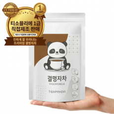 티판다 국산 볶은 결명자차 삼각티백, 1개, 100개입, 1g