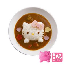 일본 주먹밥틀+김커팅기 1세트 카레라이스 데코 K597