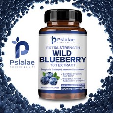 Pslalae 野生藍莓10:1萃取膠囊, 120組