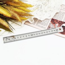 스틸자 20cm 커팅자 줄긋기자