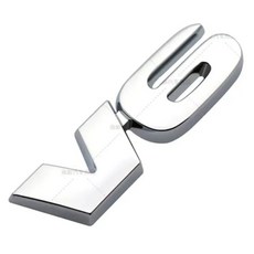 트램 차량용 스티커 개조된 후면 테일 라벨 바디 사이드 테일박스, 5. V6 - Silver, 기본