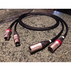 沐耳 Accuphase XLR平衡線：美規母頭/歐規公頭，低容抗平衡訊號線 1.5米, 1個