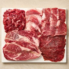 마장동 한우이츠 1++등급 한우선물세트, 1세트, 프리미엄 2호 (일반 감사장), 1.2kg