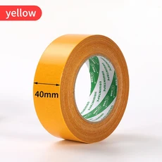 고정 양면 유리 섬유 그리드 스티커 테이프 투명 방수 슈퍼 Traceless 고점도 카펫 접착제, [11] 40mm, [01] 10M, [11] 40mm