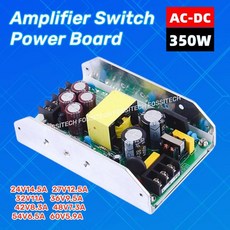AC to DC 디지털 앰프 스위치 전원 공급 장치 양방향 출력 오디오 보드 350W 24V 60V, 05 32V 11A