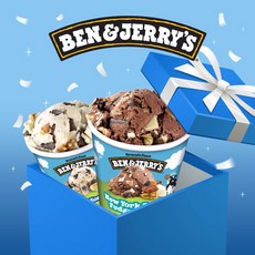 벤앤제리스 아이스크림 파인트 2종 세트 뉴욕슈퍼퍼지청크+청키몽키, 2개, 473ml