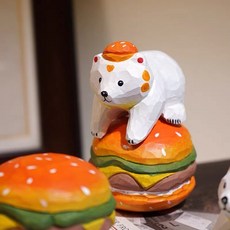 椴木 漢堡狗, 如圖所示, 1個