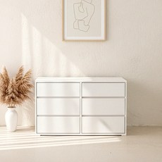 동서가구 아보 1000 서랍장 DF645822, 화이트, 3단