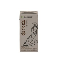 네이처세븐 효소분해 검은콩 고칼슘 두유, 48개, 190ml