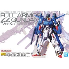 【鋼普拉】現貨 BANDAI 機動戰士鋼彈ZZ MG 1/100 ZZFA Ver. Ka 全裝甲型ZZ鋼彈 全武裝, 1個