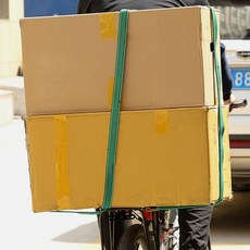 로프 그린 짐 비너형 2M 고탄성 오토바이줄 고정 자전거 밴드