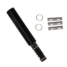 LMDZ DIY 가죽 공예 레이싱 코드 메이커 디자인 스트립 커터 도구 3 블레이드, 보여진 바와 같이, 1개