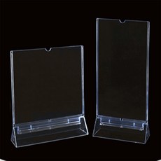 한스밀 매장용 탁상용 메뉴판 거치대 A5 인쇄물보관용틀, A5 세로