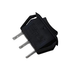 [ 1239840 ] RL1-5 T125/55 16A 250VAC 3핀 3포지션 블랙 버튼 로커 스위치