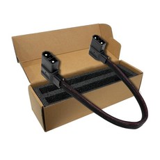 Longtor 추가 배터리 케이블 - 50.8cm(20인치) 그레이 브레이드 - Delta 2/2 Max/3/3 Plus/3 1500&Wave 2/3에 적합 - 도구가 필요 없, Longtor 추가 배터리 케이블 - 50.8cm(20