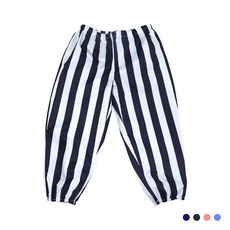 유아 아동 갯벌체험 어린이집 활동복 오감 놀이 방수바지-스트라이프, 03. 유아동 방수바지-스트라이프(피치)_XL, 1개