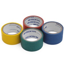 아메리칸테이프 태이프 칼라마스킹테이프50mm, 노랑