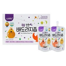 루솔 자연식품 진한 배도라지즙 100ml 20포