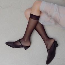 공식 코드란 뮬 Black 4cm