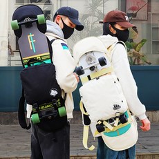 백팩 롱보드 스케이트보드 멀티백 보드가방 수납가방 보관 이동 배낭 케이스, 03. 블랙, 03. 블랙