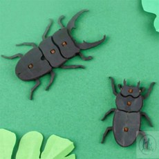 더블H샵 목공예 곤충만들기 사슴벌레 한쌍