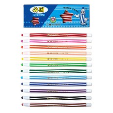 지구 슈퍼색연필 낱색 1타(12자루), 슈퍼색연필 파랑, 12개, 파랑